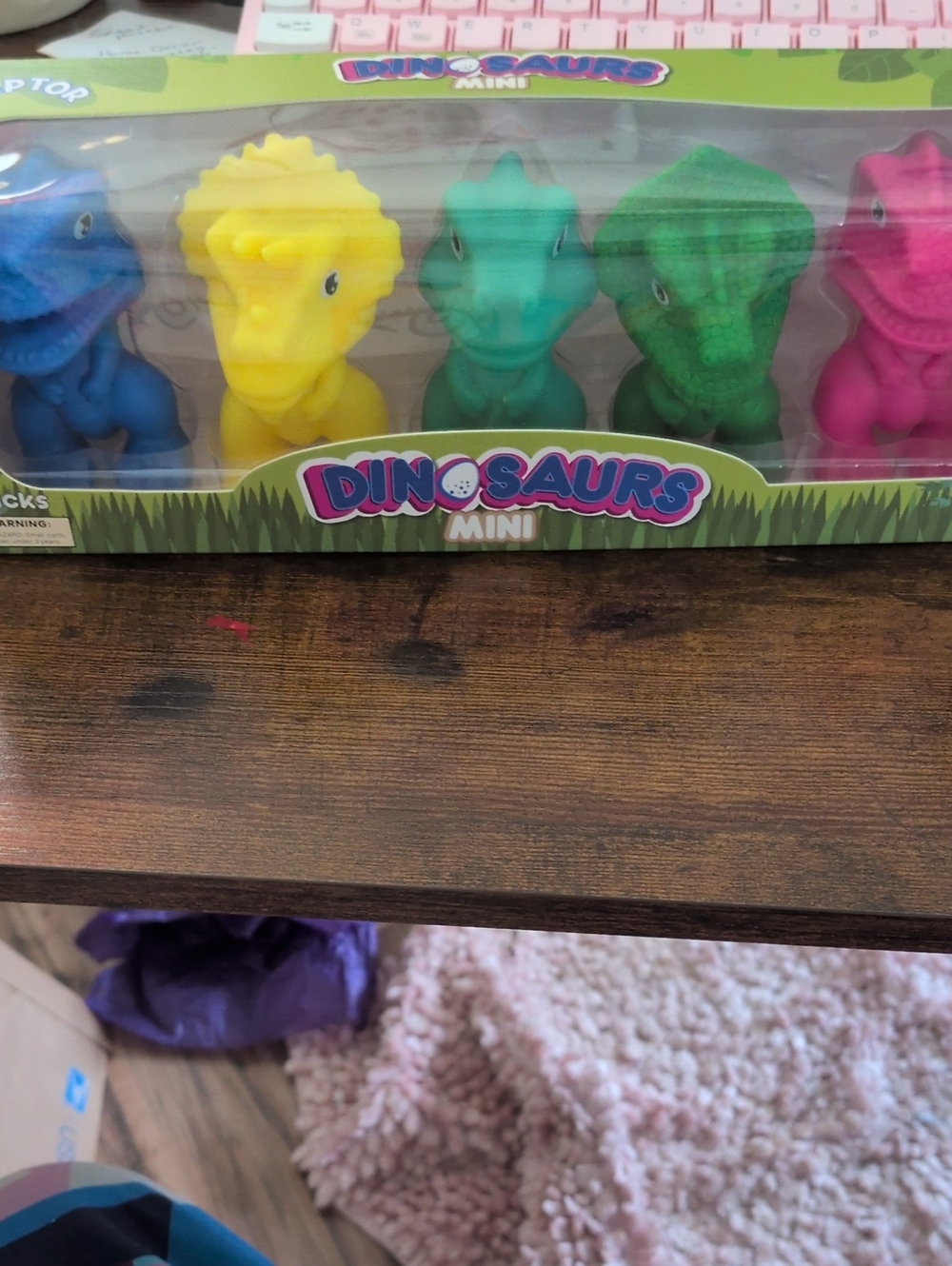 Dinosaurs  Bath Toy Set -  Multicolor